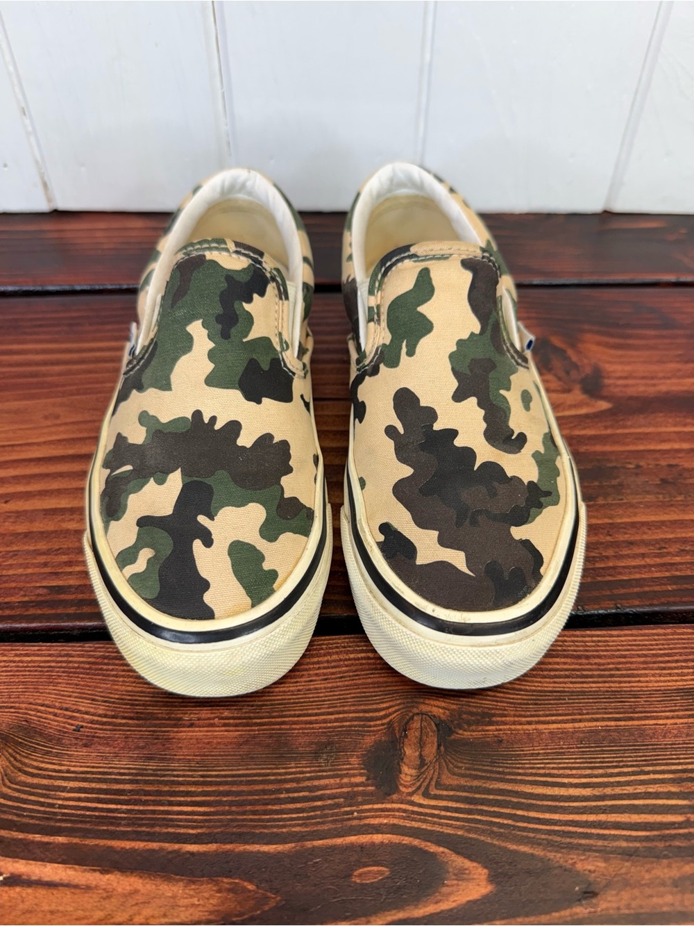Vans Classic Slip-On 98 DX Anaheim Factory OG Camo Sneakers Women’s 8 Men’s 6.5